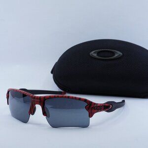 FINAL PRICE NEW OAKLEY OO9188 9188H2 RED TIGER / PRIZM BLACK SUNGLASSES